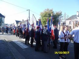 14.10.2017 Naours (62) Fête du St Patron des Porte-drapeaux