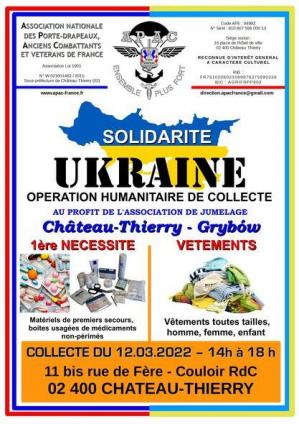 affiche op solidarite ukraine