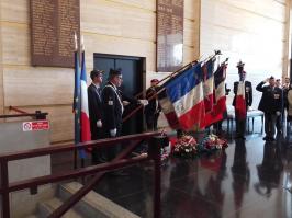 05.09.2022, hommage aux victiles des bombardements du 5 seprembre 1944 au Havre. Avec notre camarade Yannick Gibourdel.