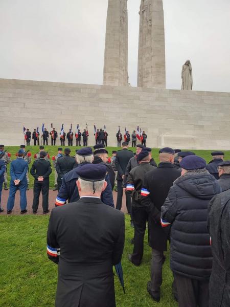 104e anniversaire de l'armistice- Memorial national du Canada à Vimy