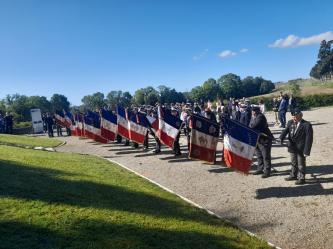 24.09.2023 hommage aux fusiliers marins - stele de Laffaux