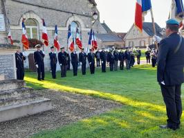 24.09.2023 hommage aux fusiliers marins - stele de Laffaux
