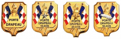 BREVETS OFFICIELS DE PORTE-DRAPEAU