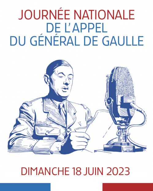 Cérémonies du 18 Juin 2023 - Appel du Général De Gaulle