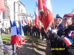 14.10.2017 Naours (62) Fête du St Patron des Porte-drapeaux