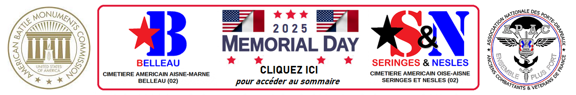 MEMORIAL DAY 2025 - AISNE - CLIQUEZ SUR L'IMAGE