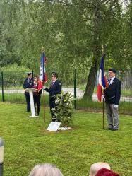 16.05.2024 cérémonie 8 mai - Les Fables  Brasles