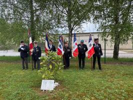 25 04 2025 - ceremonie guerre aldérie $ Tunisie, Maroc - ehpad emeis Les Fables - Brasles
