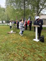 25 04 2025 - ceremonie guerre aldérie $ Tunisie, Maroc - ehpad emeis Les Fables - Brasles