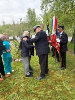 25 04 2025 - ceremonie guerre aldérie $ Tunisie, Maroc - ehpad emeis Les Fables - Brasles