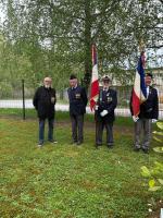 25 04 2025 - ceremonie guerre aldérie $ Tunisie, Maroc - ehpad emeis Les Fables - Brasles
