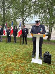 25 04 2025 - ceremonie guerre aldérie $ Tunisie, Maroc - ehpad emeis Les Fables - Brasles